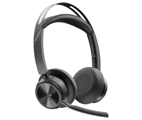 Poly Voyager Focus 2 USB-C MS Teams černá / Bezdrátová náhlavní souprava / mikrofon / Certifikace MS Teams / USB-C/A (9T9J4AA#AC3)