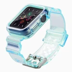 Hurtel Silicone Strap Set pro Apple Watch 38 mm modrá / Řemínek