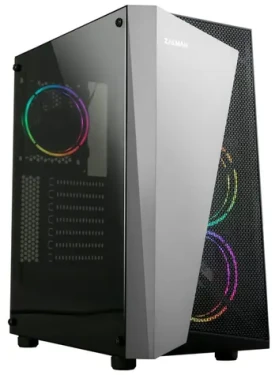 Zalman S4 Plus černá / Midi Tower / ATX / 1x USB 3.0 + 2x USB 2.0 / bez zdroje / průhledná bočnice (S4 Plus)