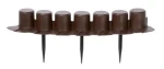 Prosperplast palisáda zahradní IPAL7 405x6cm hnědá