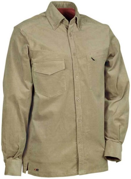 Pracovní košile COFRA BAHIA Barva: Khaki, Velikost: 2XL (CABAHIA_00_XXL)