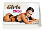 Kalendář stolní 2026 - Girls ČR/SR