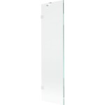 MEXEN/S - Lunar vanová zástěna FIX 50 x 150, transparent, bílá 897-050-000-20-00