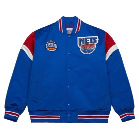 Mitchell & Ness Pánská bunda New Jersey Nets NBA Heavyweight Satin Velikost: XL