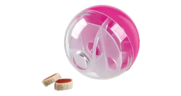 Trixie Míček na pamlsky pro kočky, různobarevný 5 cm