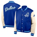 Nike Pánská bunda Dallas Cowboys NFL Rewind Legacy Bomber Cream Velikost: XL