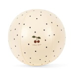 Konges Sløjd Nafukovací míč pro děti Navy Dots Ø 40 cm, krémová barva, plast