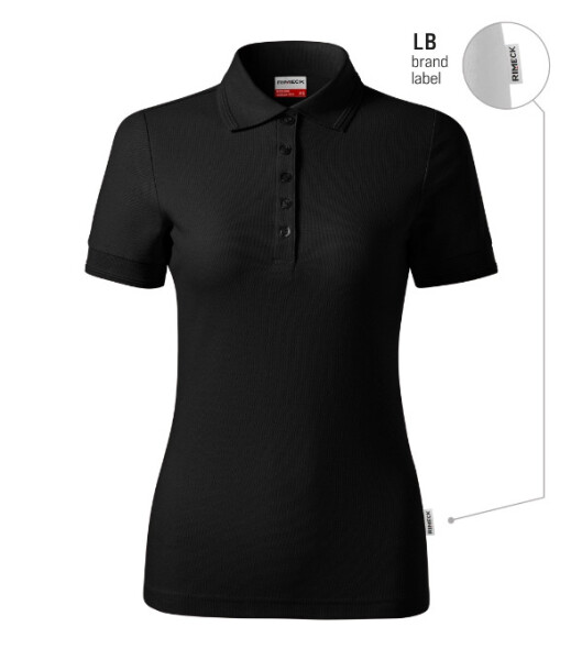 Reserve polokošile dámská černá 01 (brand label) 2XL