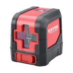 EXTOL PREMIUM 8823306 Křížový laser – zelený, 1H + 1V