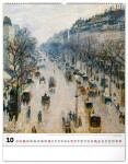 Nástěnný kalendář 2027 Notique Impresionismus, 48 x 56 cm