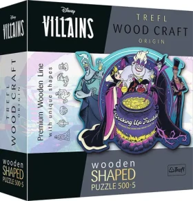 Trefl Wood Craft Origin - Puzzle - Villiains: Kujeme pikle