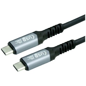Value USB kabel USB 4.0 USB-C ® zástrčka, USB-C ® zástrčka 2.00 m černá stíněný 11.99.9087
