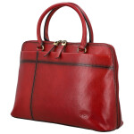 Luxusní dámská kožená kabelka do ruky Katana Gisela, vínová