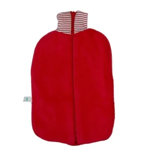 Hugo Frosch Cherry - Eco Classic Comfort Termofor s obalem z BIO bavlny na zip - červený (4250098530576)