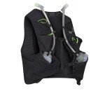 Inov-8 Ultrapac Pro 8l black green - Běžecké batohy INOV-8 ULTRAPAC PRO 8 Velikost textilu: M