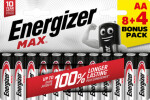 Energizer Max AA 12ks E303325100