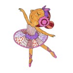 Dětské fixy Faber-Castell Connector Balerínka, 33ks