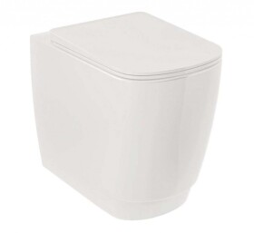 KLUDI - Resa S Stojící WC, vario odpad, Rimless, Spiralflush, lesklá bílá 27WCB0343