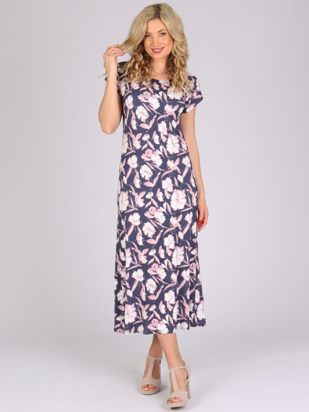 EVONA a.s. Dámské dlouhé šaty LUCIA 211 - Dámské dlouhé šaty LUCIA 211 211 M