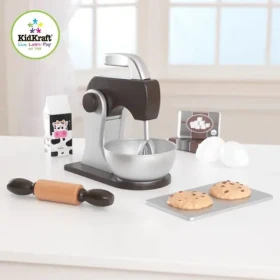 KidKraft mixér smoothie s příslušenstvím hnědý