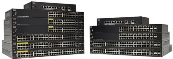 Cisco SG350-20 / switch / 16x Gbit RJ-45 / 2x Combo Gbps / 2x SFP / QoS / VLAN (SG350-20-K9-EU)