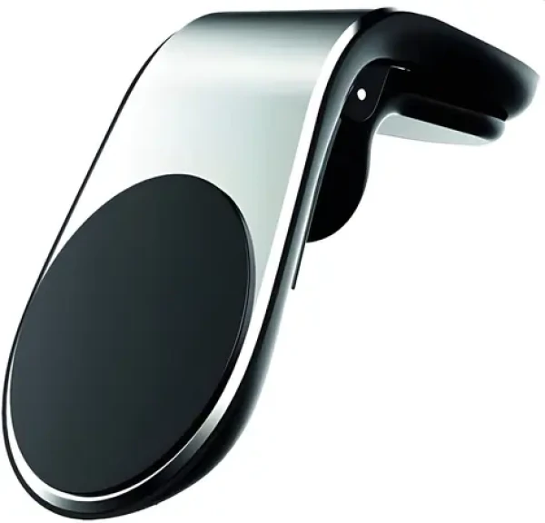 2GO ClipMag černá, stříbrná / Držák telefonu do auta / magnetický / do mřížky ventilace / 4 ks (797222)