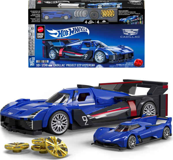 Mattel Brick Shop sestavitelný model Hot Wheels - Cadillac - Mattel Hot Wheels