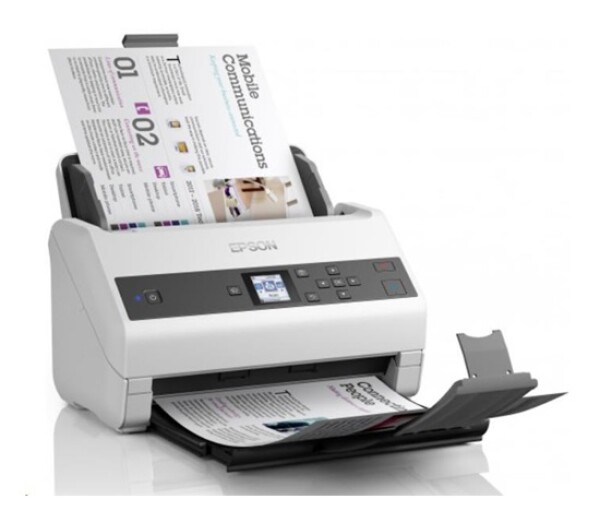 EPSON skener WorkForce DS-870, A4, 600x600 dpi, Duplex, USB 3.0 Záruka 3 let po registraci EDF_1092054