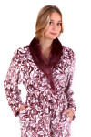 Dámský župan Flora 2556 mauve wine Vestis