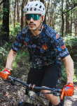 Dres MTB CYCOLOGY Gangsta, pánský, krátký rukáv (Motiv Gangsta, velikost M)