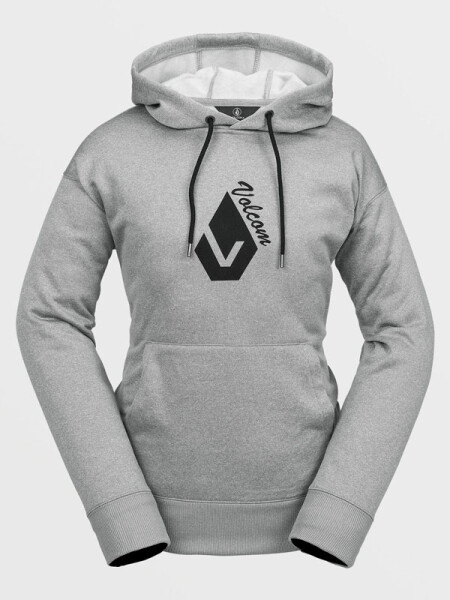 Volcom Core Hydro HEATHER GREY dámská mikina přes hlavu