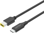 Unitek C14115BK-1.8M černá / Napájecí kabel / USB-C - DC-in / pro notebooky Lenovo / 1,8 m (C14115BK-1.8M)