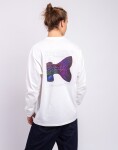 Tričko Gramicci Trouttail Long Sleeve Tee WHITE