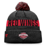 Fanatics Pánská Zimní čepice Detroit Red Wings Fundamental Beanie Cuff with Pom