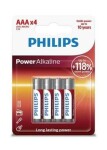 Philips baterie AAA Power Alkaline - 4ks (LR03P4B/10)