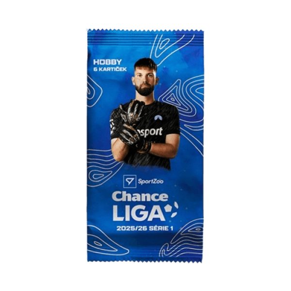 Fotbalové karty Chance liga 2025-2026 1. série Hobby balíček