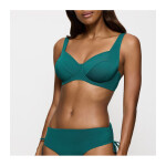 Dámská plavková podprsenka Summer Mix & Match W 01 sd 00RA tmavě zelená- Triumph 42D