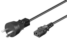 MicroConnect Power Cord DK EDB - C13 3m černá / dánská koncovka (PE120430)