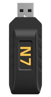 PXN N7 černá / Bezdrátový adaptér pro volanty / PS5 / Bluetooth (N7)
