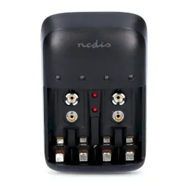 Nedis BACH07 NiMH nabíječka / 500 mA / 1.2 / 9 V DC / 0.5 A A / AA AAA (BACH07)