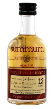 Summum 12 Solera Ron Dominicano Cognac Finish Rum 12y 43% 0,05 l (holá lahev)