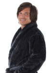 Pánský župan Jack extra nadměr nadměr Antracit nadměr 6XL