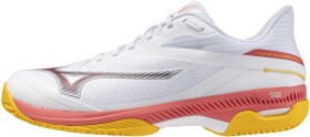 Mizuno Wave Exceed Court Clay M White/Calypso Coral/Citrus