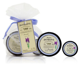 Sada péče o tělo DR. FINLAY´S v organzovém sáčku Levandule 10g + 30ml