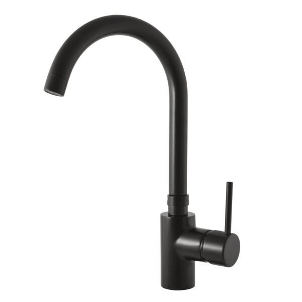 RAV Slezák - SEINA - Dřezová baterie, Černá matná, Černá - matná, 1/2" SE919.5/4CMAT