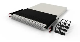 PatchBox One Cassette 30RU UTP bílá / Organizér kabeláže do racku / 19" / 1U / PoE 802.3bt (PONE30UTPWH)