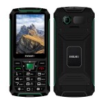 EVOLVEO StrongPhone W4 černo-zelená / 2.8" / 2MP / Dual-SIM / IP68 (SGM SGP-W4-BG)