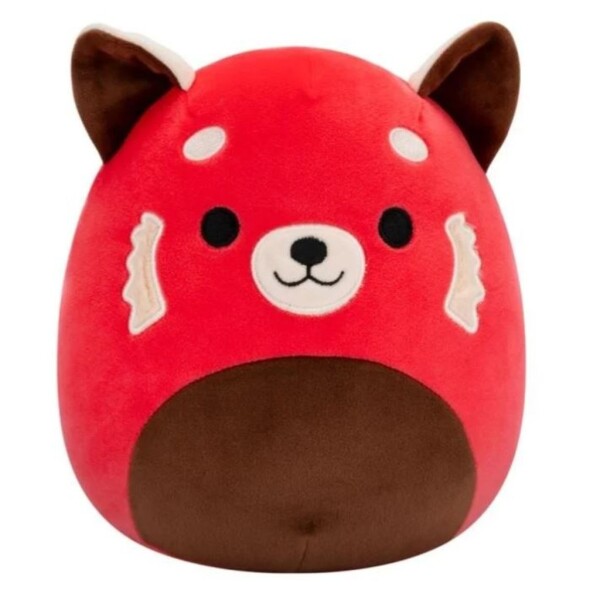 Squishmallows Panda červená Cici