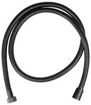 SAPHO - POWERFLEX kovová sprchová hadice, 120cm, černá mat FLEX120B