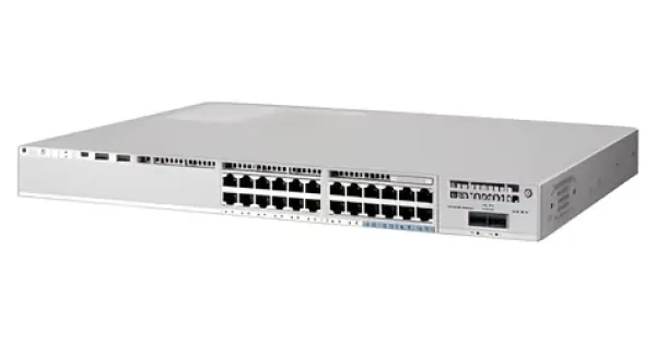 Cisco C9200L / Switch / 24 portů / 8x mGig / 4x10G uplink / PoE+ (C9200L-24PXG-4X-A)